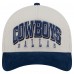 Бейсболка Dallas Cowboys New Era Cream/Navy Sided Corduroy 9FORTY A-Frame