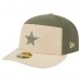 Бейсболка Dallas Cowboys New Era Light Beige/Olive 2-Tone Color Pack Split Panel 59FIFTY