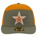 Бейсболка Dallas Cowboys New Era Olive/Brown 2-Tone Color Pack Split Panel 59FIFTY