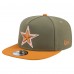 Бейсболка Dallas Cowboys New Era Olive/Brown Two-Tone A-Frame 9FIFTY Snapback