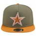 Бейсболка Dallas Cowboys New Era Olive/Brown Two-Tone A-Frame 9FIFTY Snapback