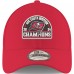 Tampa Bay Buccaneers New Era 2024 NFC South Division Champions 9FORTY Adjustable Hat - Red