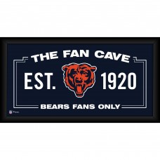 Chicago Bears Fanatics Authentic Framed 10 x 20 Fan Cave Collage