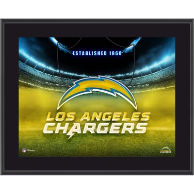 Los Angeles Chargers Fanatics Authentic 10.5 x 13 Horizontal Team Logo Sublimated Plaque