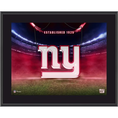 New York Giants Fanatics Authentic 10.5 x 13 Horizontal Team Logo Sublimated Plaque
