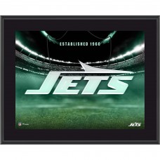 New York Jets Fanatics Authentic 10.5 x 13 Horizontal Team Logo Sublimated Plaque New York Jets Fanatics Authentic 10.5 x 13 Horizontal Team Logo Sublimated Plaque