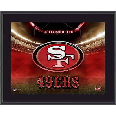 San Francisco 49ers Fanatics Authentic 10.5 x 13 Horizontal Team Logo Sublimated Plaque