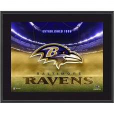 Baltimore Ravens Fanatics Authentic 10.5 x 13 Horizontal Team Logo Sublimated Plaque