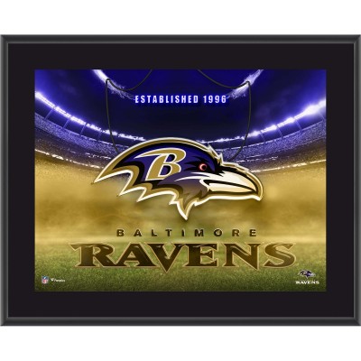 Baltimore Ravens Fanatics Authentic 10.5 x 13 Horizontal Team Logo Sublimated Plaque