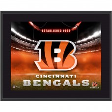Cincinnati Bengals Fanatics Authentic 10.5 x 13 Horizontal Team Logo Sublimated Plaque