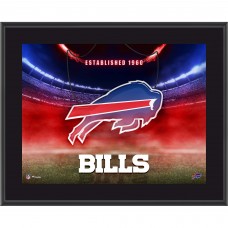 Buffalo Bills Fanatics Authentic 10.5 x 13 Horizontal Team Logo Sublimated Plaque