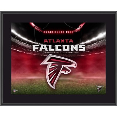 Atlanta Falcons Fanatics Authentic 10.5 x 13 Horizontal Team Logo Sublimated Plaque