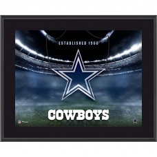 Dallas Cowboys Fanatics Authentic 10.5 x 13 Horizontal Team Logo Sublimated Plaque
