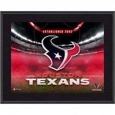 Houston Texans Fanatics Authentic 10.5 x 13 Horizontal Team Logo Sublimated Plaque