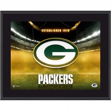 Green Bay Packers Fanatics Authentic 10.5 x 13 Horizontal Team Logo Sublimated Plaque