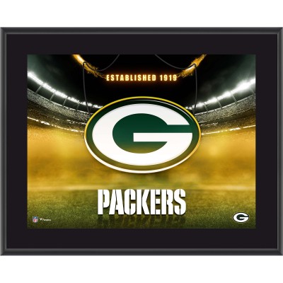 Green Bay Packers Fanatics Authentic 10.5 x 13 Horizontal Team Logo Sublimated Plaque