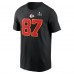 Футболка Travis Kelce Kansas City Chiefs Nike Super Bowl LIX - Black