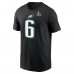 Футболка DeVonta Smith Philadelphia Eagles Nike Super Bowl LIX - Black