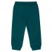 Малышам & Newborn Philadelphia Eagles WEAR by Erin Andrews Midnight Green Fleece Crewneck and Pants Set