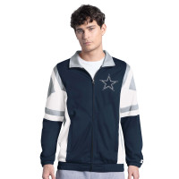 Куртка Dallas Cowboys G-III Sports by Carl Banks Navy Contender Full-Zip Track