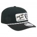 Бейсболка Las Vegas Raiders New Era Black Chant 9SEVENTY Stretch-Snap