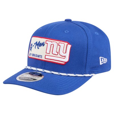 Бейсболка New York Giants New Era Royal Chant 9SEVENTY Stretch-Snap