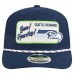 Бейсболка Seattle Seahawks New Era College Navy Chant 9SEVENTY Stretch-Snap