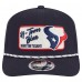Бейсболка Houston Texans New Era Navy Chant 9SEVENTY Stretch-Snap