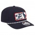 Бейсболка Houston Texans New Era Navy Chant 9SEVENTY Stretch-Snap