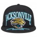 Бейсболка Jacksonville Jaguars New Era Black Throwback Oversized 59FIFTY