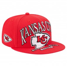 Бейсболка Kansas City Chiefs New Era Red Oversized 59FIFTY
