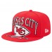 Бейсболка Kansas City Chiefs New Era Red Oversized 59FIFTY