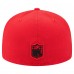 Бейсболка Kansas City Chiefs New Era Red Oversized 59FIFTY