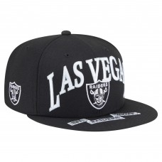 Бейсболка Las Vegas Raiders New Era Black Oversized 59FIFTY