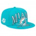 Бейсболка Miami Dolphins New Era Aqua Oversized 59FIFTY