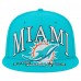 Бейсболка Miami Dolphins New Era Aqua Oversized 59FIFTY