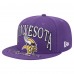 Бейсболка Minnesota Vikings New Era Purple Oversized 59FIFTY