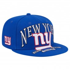 Бейсболка New York Giants New Era Royal Oversized 59FIFTY
