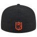 Бейсболка Cincinnati Bengals New Era Black Head Oversized 59FIFTY