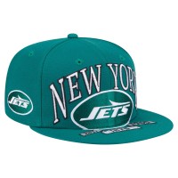 Бейсболка New York Jets New Era Green Oversized 59FIFTY