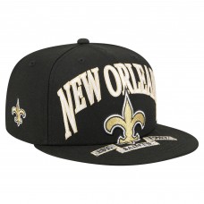Бейсболка New Orleans Saints New Era Black Oversized 59FIFTY
