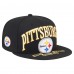 Бейсболка Pittsburgh Steelers New Era Black Oversized 59FIFTY
