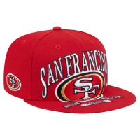 Бейсболка San Francisco 49ers New Era Scarlet Oversized 59FIFTY