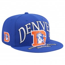 Бейсболка Denver Broncos New Era Royal Throwback Oversized 59FIFTY
