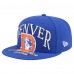 Бейсболка Denver Broncos New Era Royal Throwback Oversized 59FIFTY