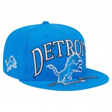 Бейсболка Detroit Lions New Era Blue Oversized 59FIFTY