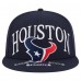 Бейсболка Houston Texans New Era Navy Oversized 59FIFTY