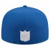 Бейсболка Indianapolis Colts New Era Royal Throwback Oversized 59FIFTY