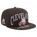Бейсболка Cleveland Browns New Era Brown Throwback Oversized 59FIFTY