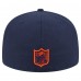 Бейсболка Chicago Bears New Era Navy Bear Oversized 59FIFTY